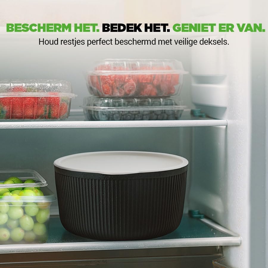Thumbnail 6 de NutriChef NCCS18DTHGY keramische pannenset, 18-delig en ruimtebesparend