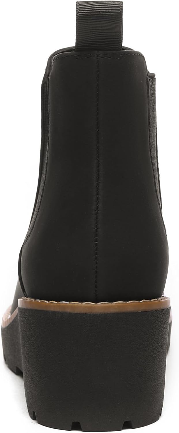 Detalle 2 de Athlefit Chelsea Wedge Boots 2-inch