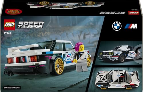 Thumbnail 12 de LEGO Speed Champions BMW M3 (E30) 77263, maqueta de carreras con piloto