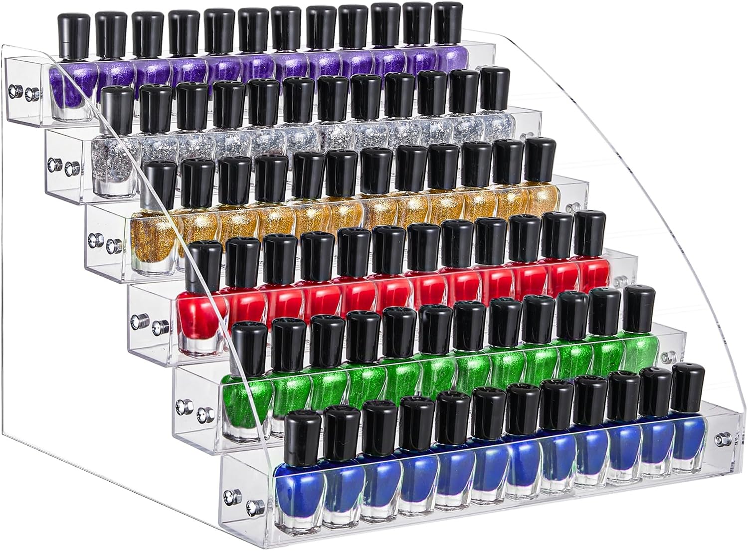 Kingrow Nail Polish Organizer Rack 6 Layers
