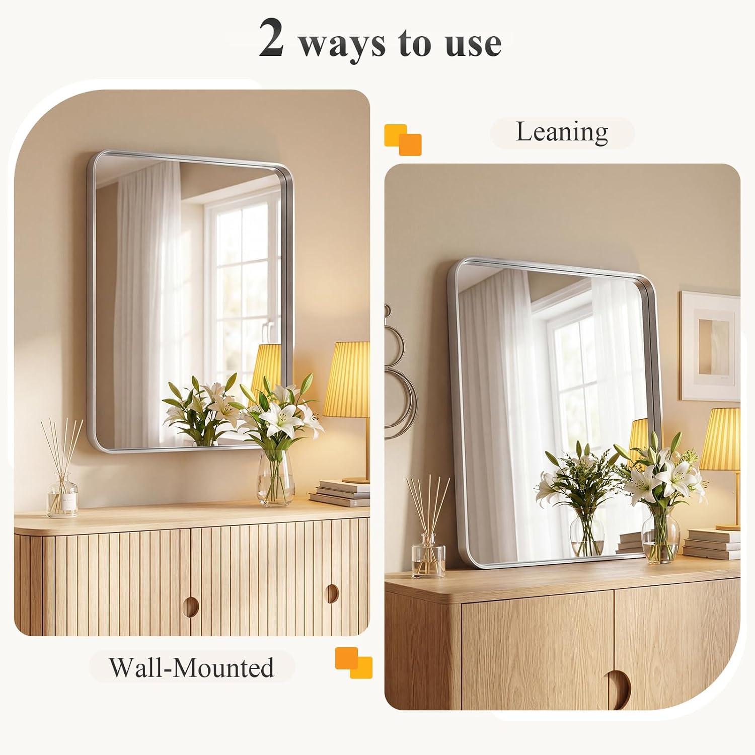 Thumbnail 5 de Sweetcrispy Bathroom Mirror 48x30 Inch