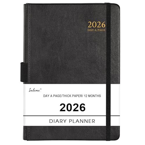 Detalle de Indeme Diary 2026 A5 day‑per‑page planner 📔