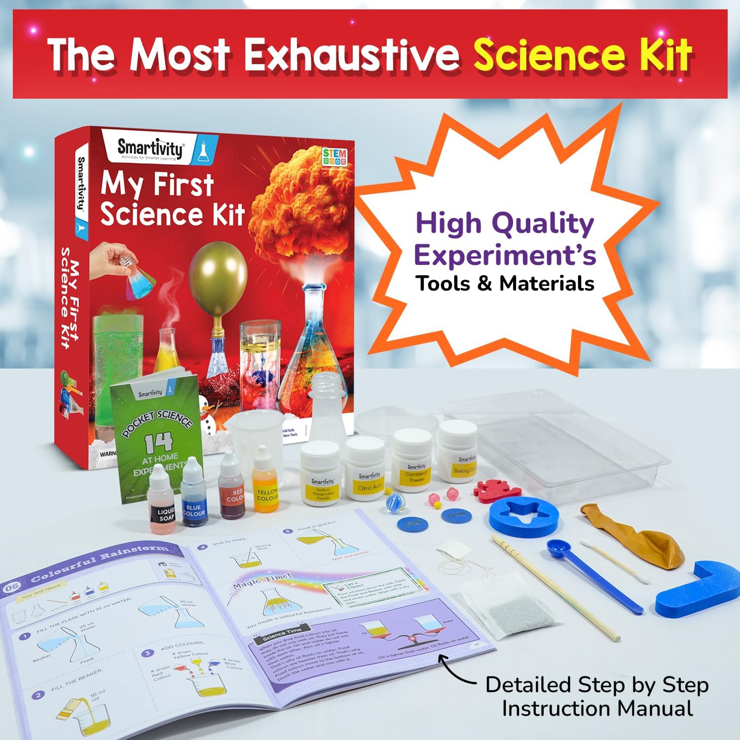 Thumbnail 5 de Smartivity Science Experiment Kit, 50+ Experiments