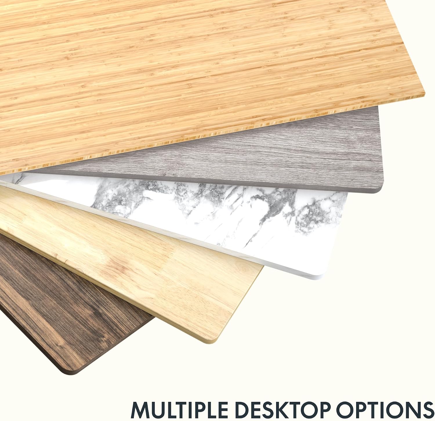 Thumbnail 6 de FLEXISPOT C-R6030LB-ZB 60 x 30-Inch Curved Bamboo Desk Top