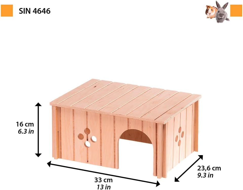Detalle 2 de Ferplast Maison Lapin 33Ă23,6 cm đ