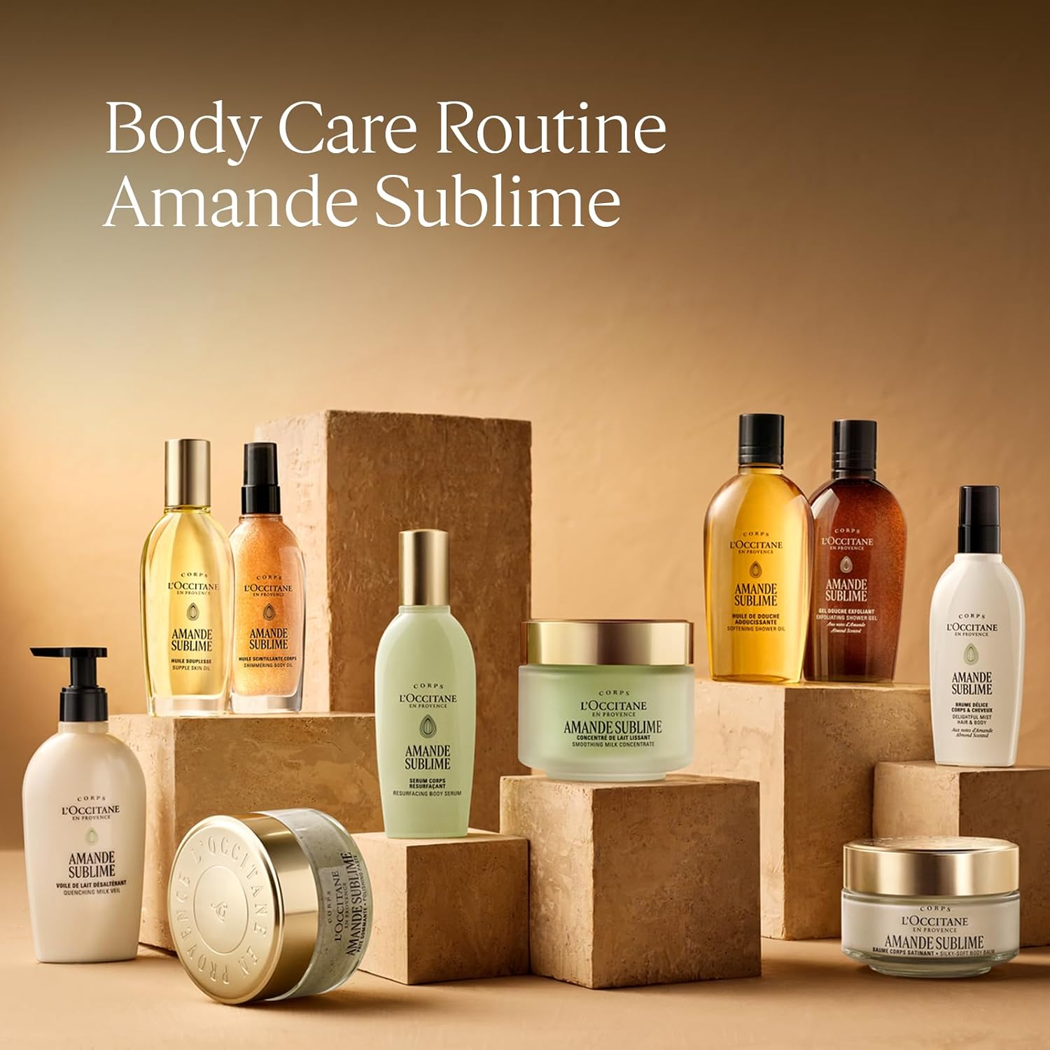 Detalle 2 de L'Occitane Almond Sublime Suppleness Oil 100 ml – Soothing and Firming