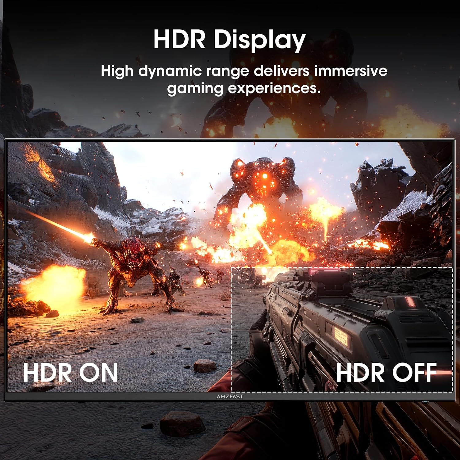 Thumbnail 5 de Amzfast AMZG24X1W 24" 200Hz Gaming Monitor