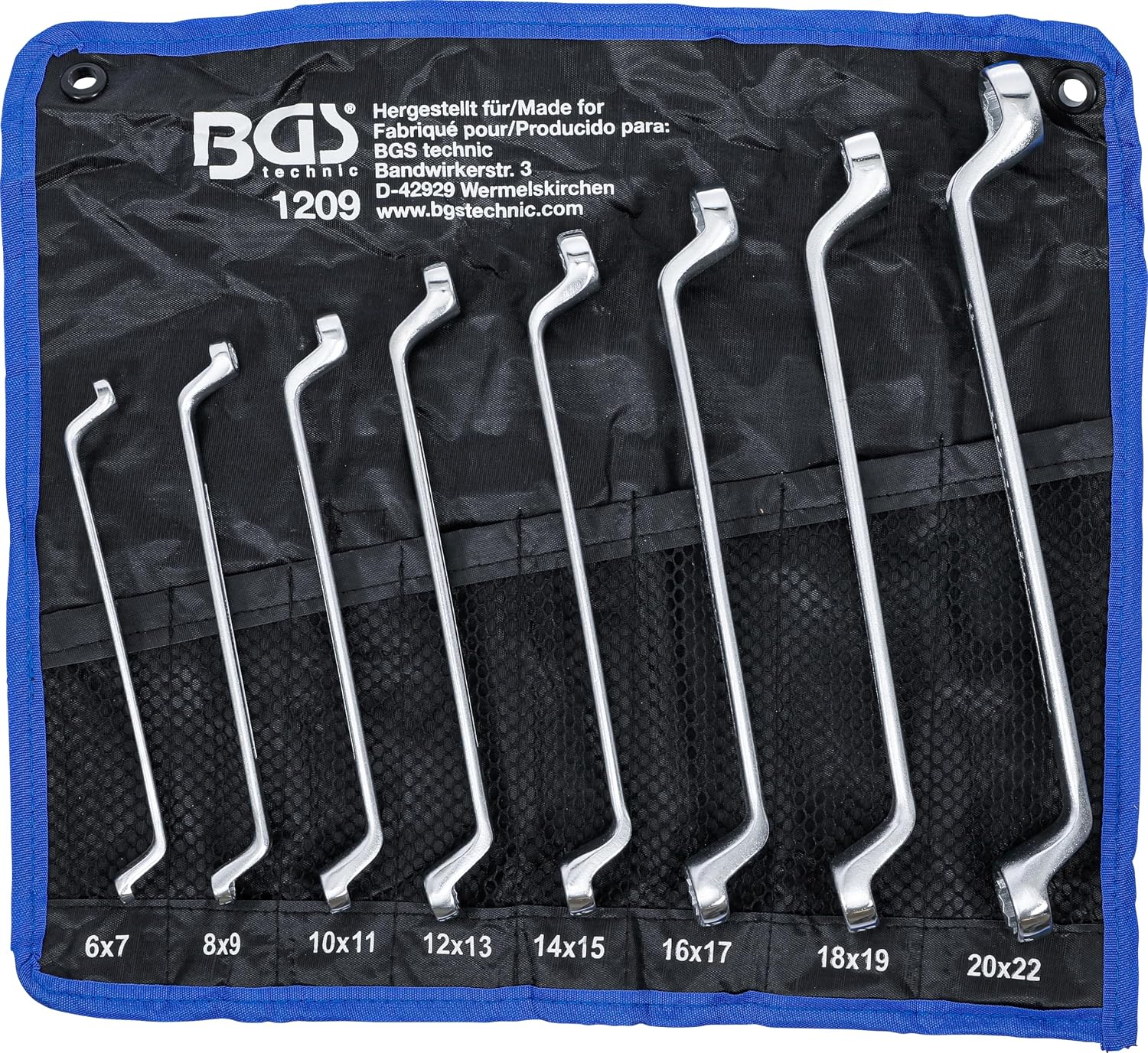 Detalle de BGS 1209 chiavi doppio anello 6–22 mm