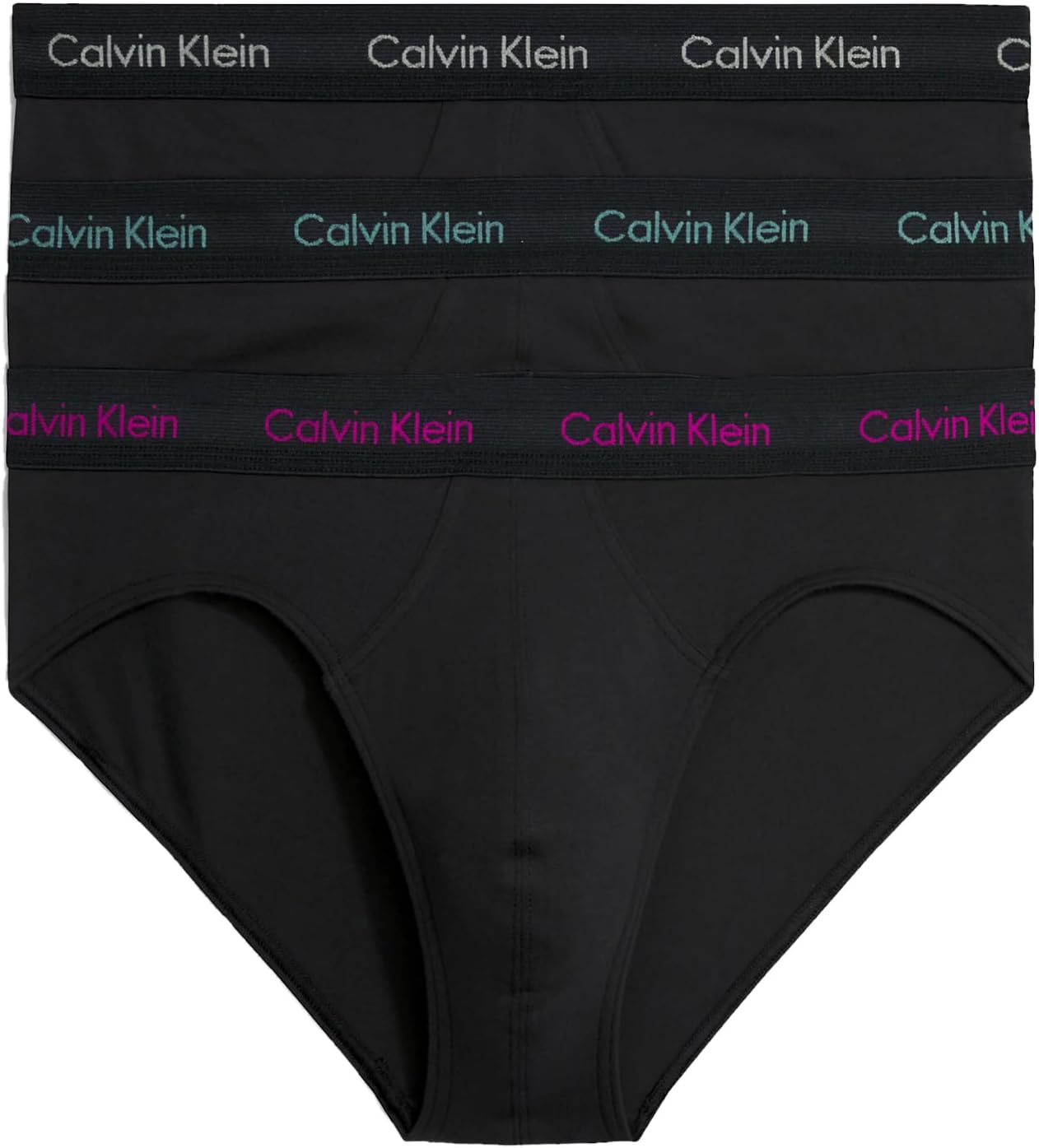 Thumbnail 5 de Calvin Klein Uomo Slip Hipster Confezione da 3 – Nero, XL