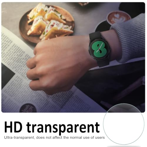 Detalle de SPGUARD 4-Stück Schutzfolie 40 mm für Samsung Galaxy Watch 7/8/FE/6/5/4 – Panzerglas Displayschutz