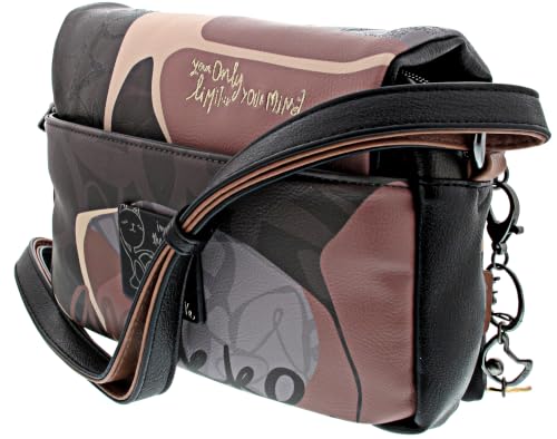 Detalle 2 de Anekke Dreamverse Heartbeat Sac bandoulière flap multicolore