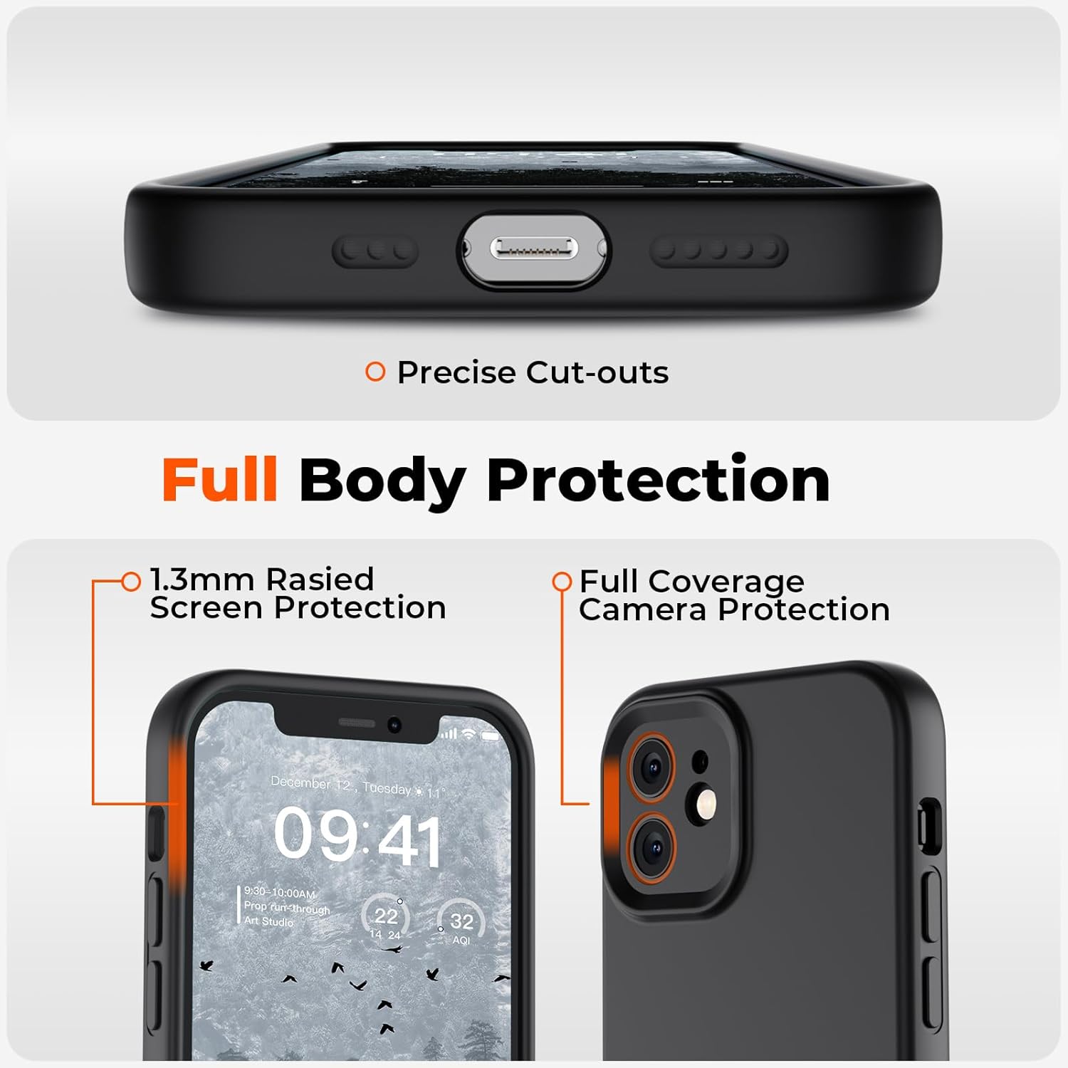 Thumbnail 3 de SUPFINE iPhone 12 Case 6.1-inch