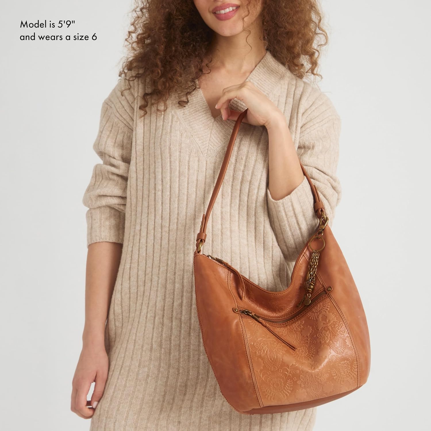 Thumbnail 1 de The Sak Sequoia Hobo Bag – Premium Large Leather Handbag