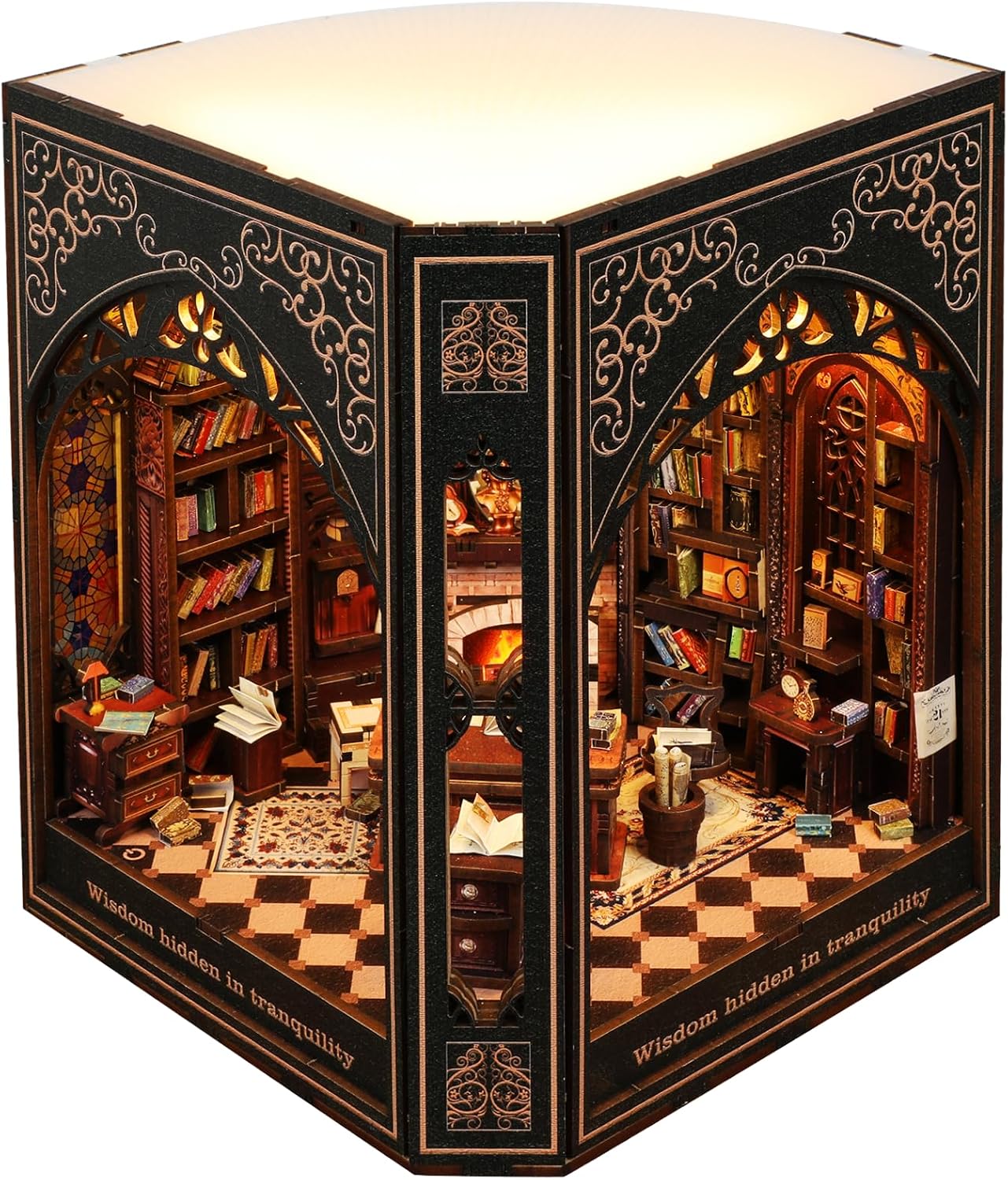 Detalle de NookMaster Book Nook Kit, 351 Pieces