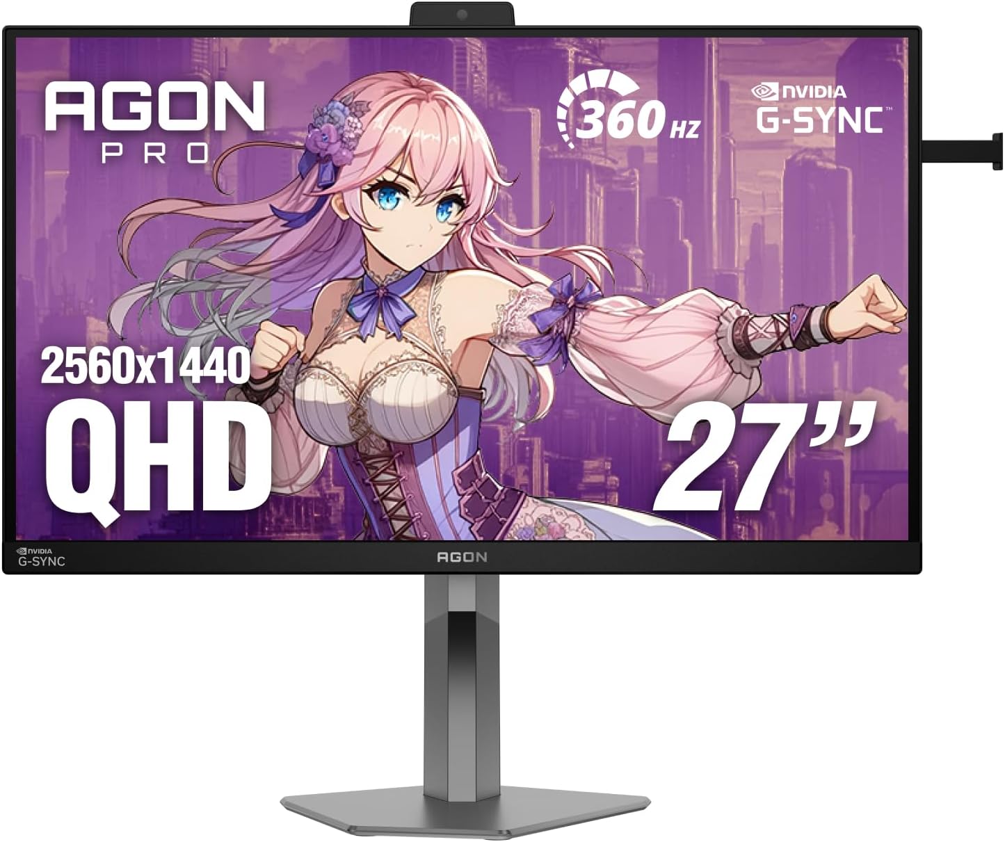 Detalle 2 de AOC Q27G3XMN 27-Inch QHD Mini LED Gaming Monitor