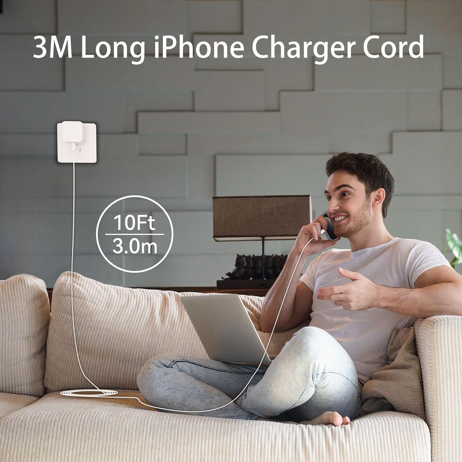 Thumbnail 6 de iPhone fast charging cable 20W