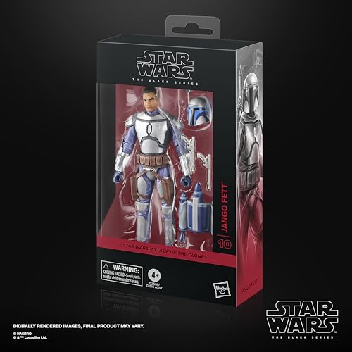 Thumbnail 13 de Star Wars The Black Series Jango Fett (Ataque de los Clones) — Figura coleccionable de 15 cm