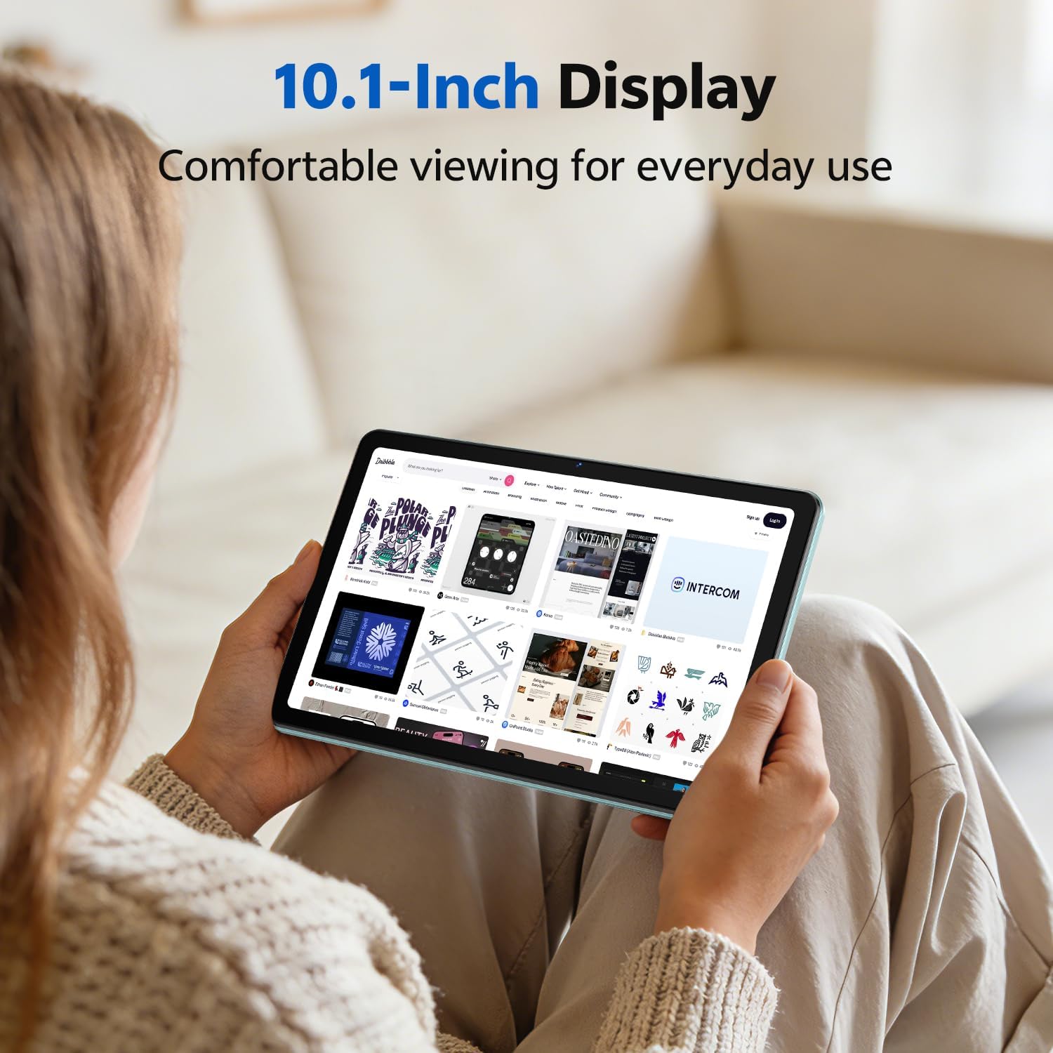 Thumbnail 2 de SVITOO Android 16 Tablet 10 Inch with Gemini AI (T7250) – 20GB RAM, 128GB ROM, 1280x800