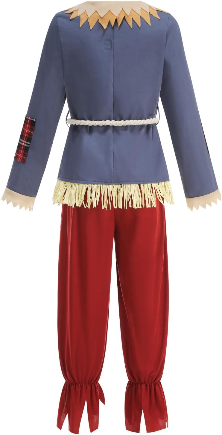 Detalle de AGCOAH Scarecrow Costume 4-Piece Set