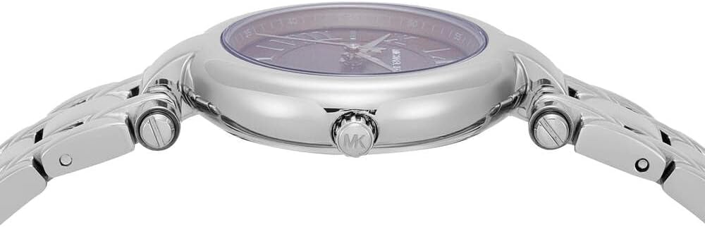 Thumbnail 4 de Michael Kors Montre Laney pour Femme en acier inoxydable — mouvement à quartz 3 aiguilles, cadran gris