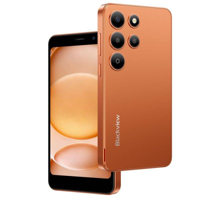 Detalle 2 de Blackview Wave 2C 4G, 3GB RAM, 32GB | 5" compacto en naranja