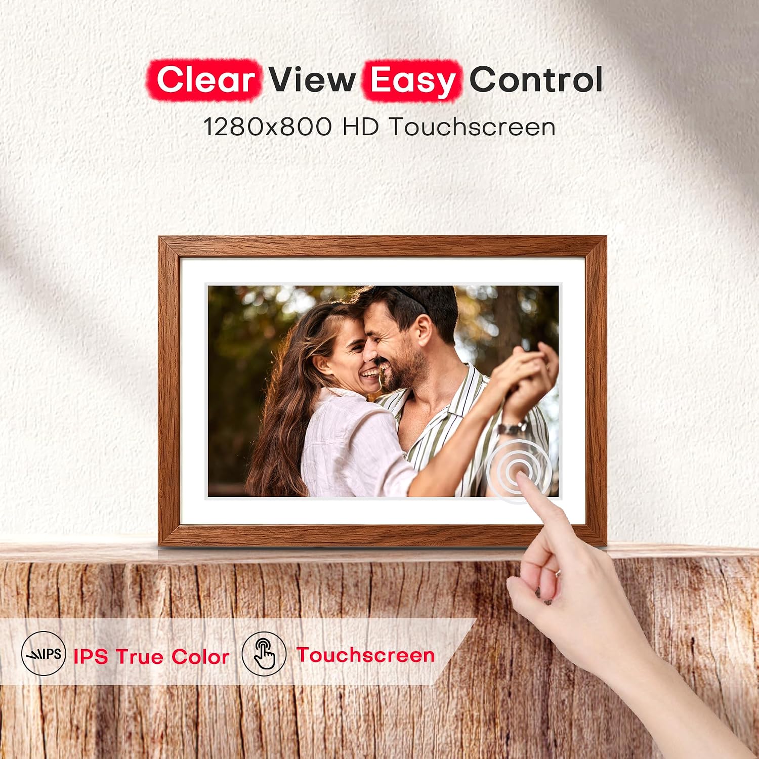 Detalle 1 de Pastigio WiFi Digital Picture Frame, 32GB