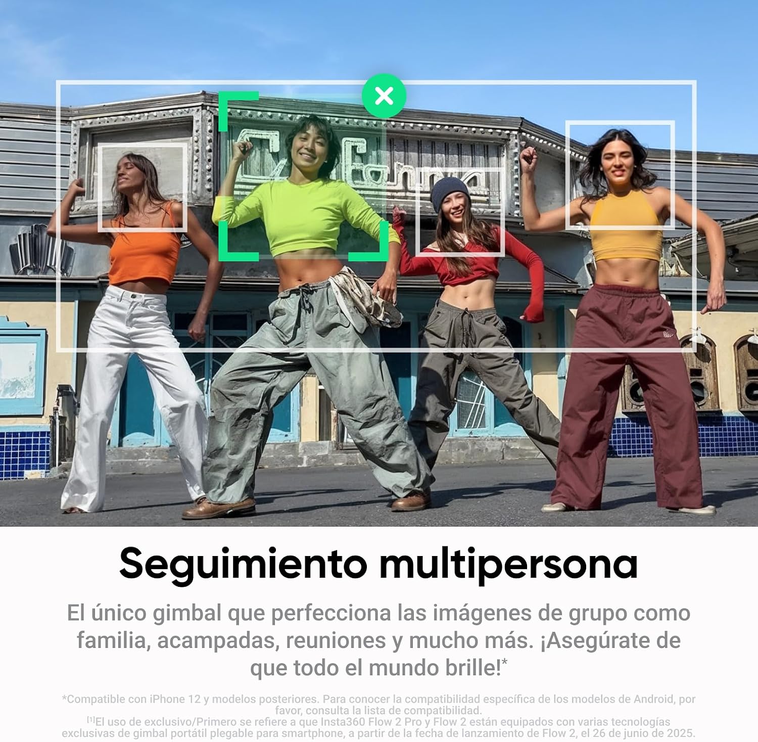 Thumbnail 3 de Insta360 Flow 2 Plus gimbal 10 h autonomía