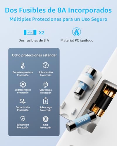 Thumbnail 5 de Adaptador Enchufe Universal decqle: 224+ Países, USB-C PD 20W y USB-A