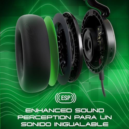 Thumbnail 1 de Skullcandy SLYR Pro 🎧 Auriculares Gaming Multiplataforma Verde