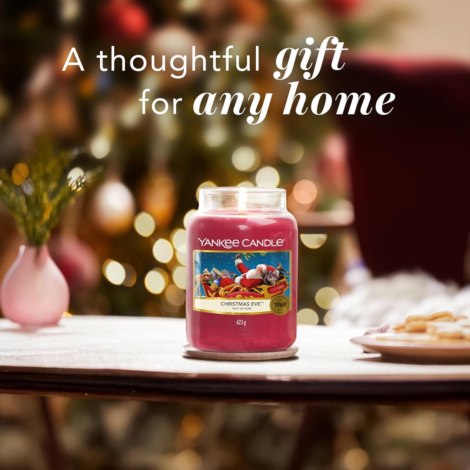 Thumbnail 6 de Yankee Candle Christmas Eve large jar candle 150 hrs 🕯