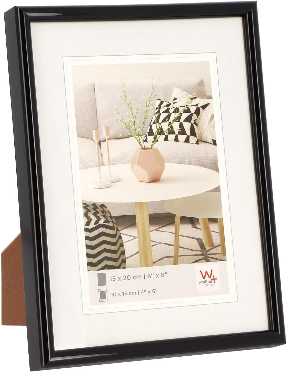 Walther Design Cadre photo noir en plastique 15 x 20 cm (Galeria KB520H)