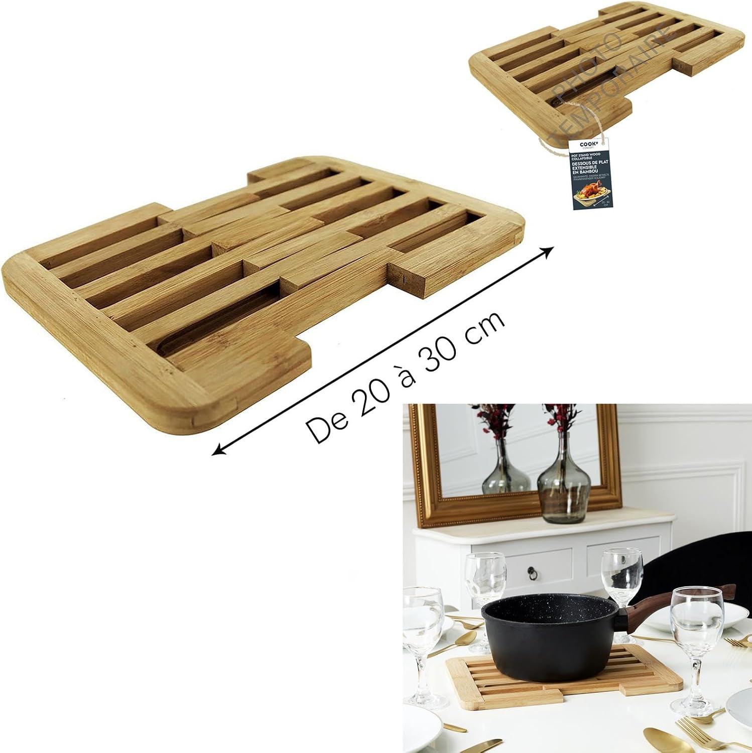 Thumbnail 2 de Cook Concept Totally Addict ka2137 – Salvamanteles de bambú