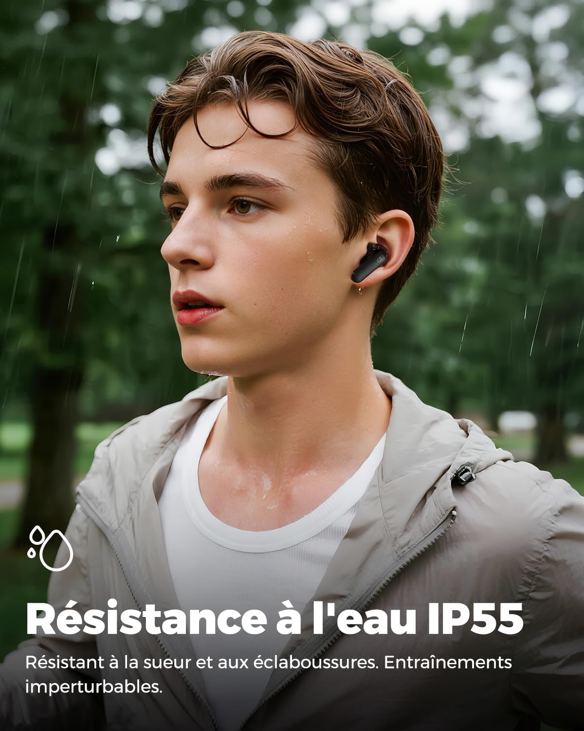 Thumbnail 6 de SoundPEATS Q3 Pro : Écouteurs ANC Bluetooth 38 dB, 42 h d’autonomie, IA multi-mic et mode jeu ultra réactif