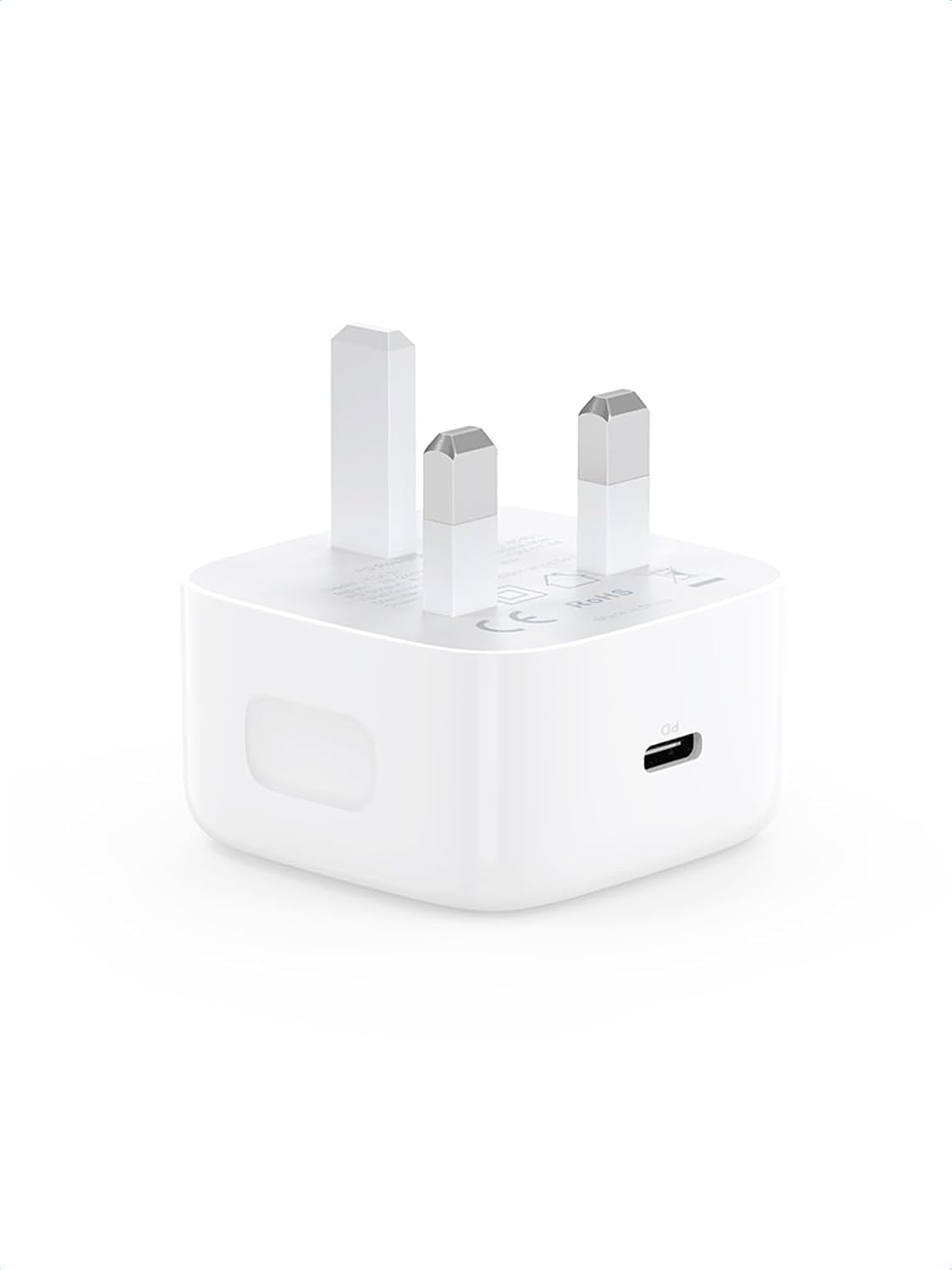 Detalle de UGREEN 20W USB-C Plug PD Fast Charger (white) – compact Type C power adapter
