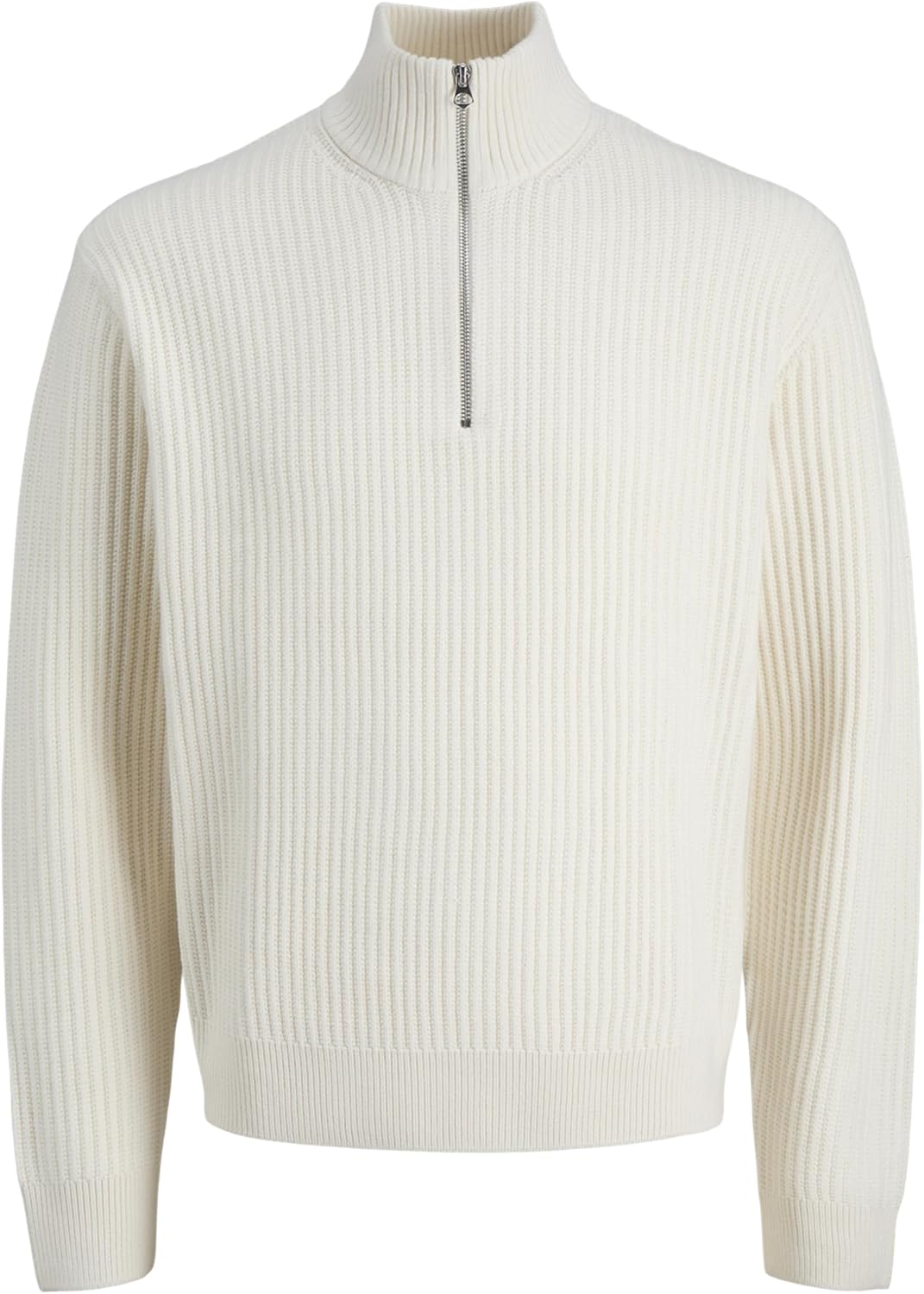 Thumbnail 2 de JACK & JONES Jcogrid Knit Half Zip: pullover a mezza zip con collo alto