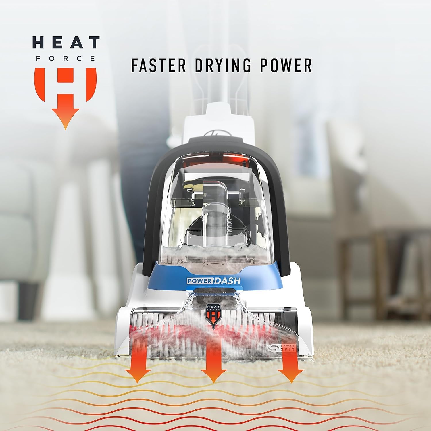 Thumbnail 3 de Hoover carpet cleaner FH50700