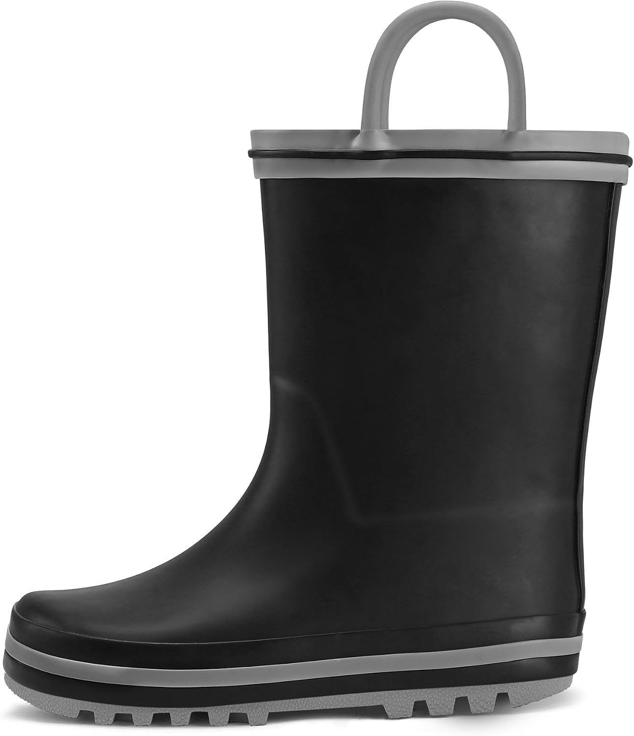 Detalle de K KomForme Kids Rain Boots: Waterproof Printed Rubber Boots with Handles