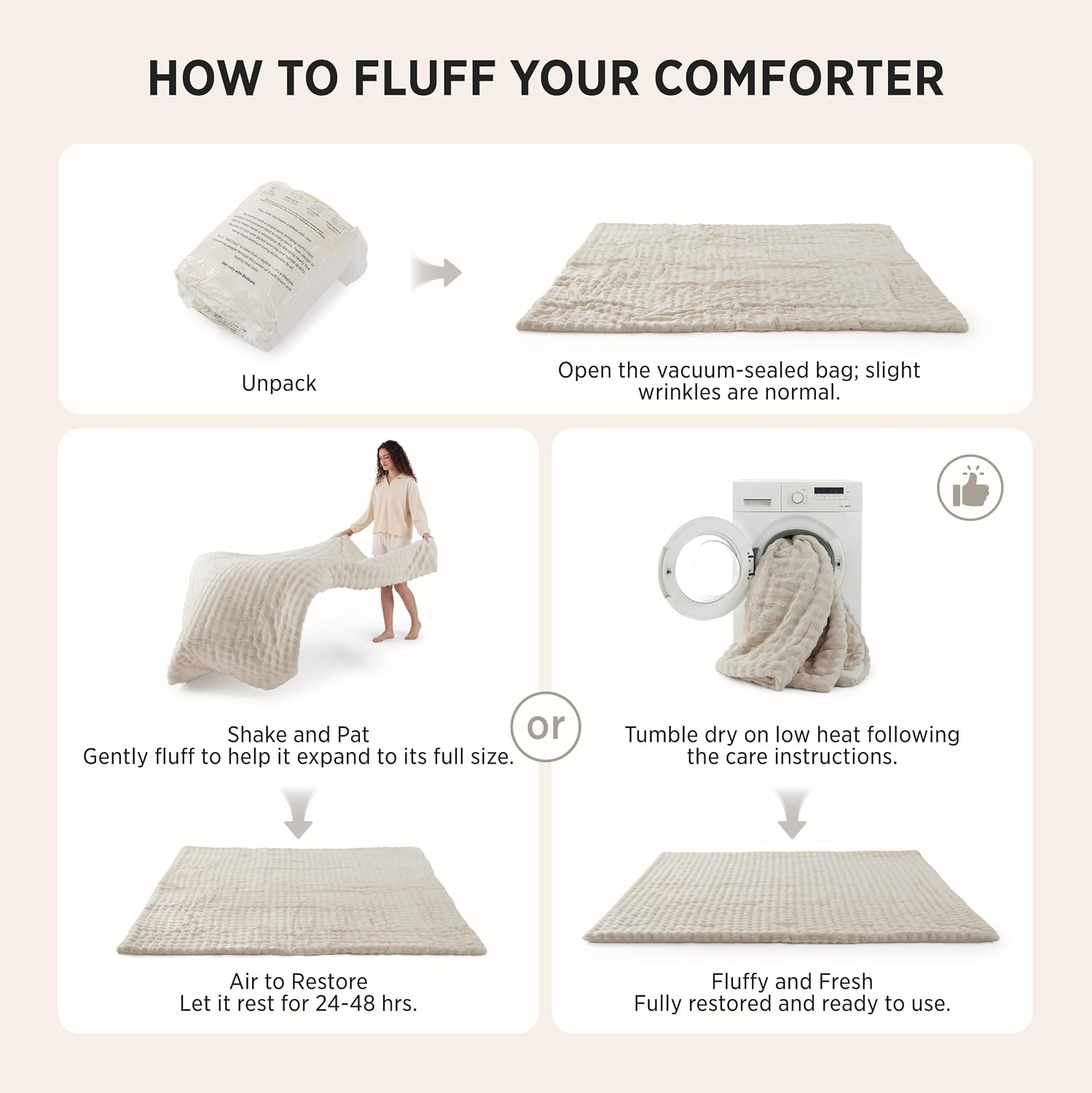 Thumbnail 6 de Bedsure Queen Comforter Set