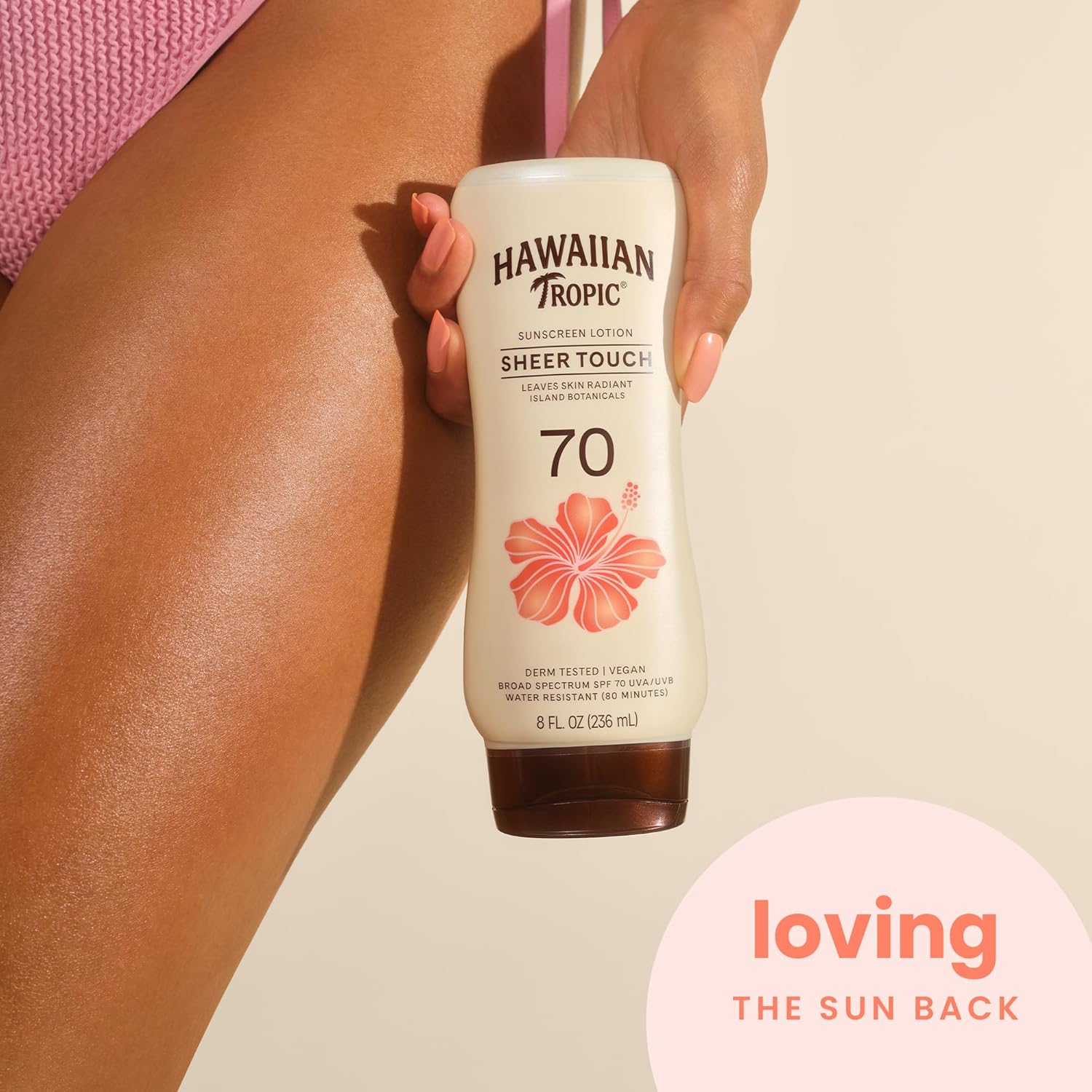 Thumbnail 2 de Hawaiian Tropic Sheer Touch Lotion Sunscreen SPF 70 (Broad Spectrum) — Oxybenzone-Free, 8 fl oz