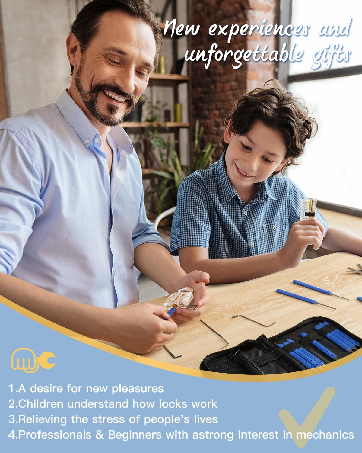 Thumbnail 5 de IPSXP Grimaldelli set da 25 pezzi per lock picking 🗝️