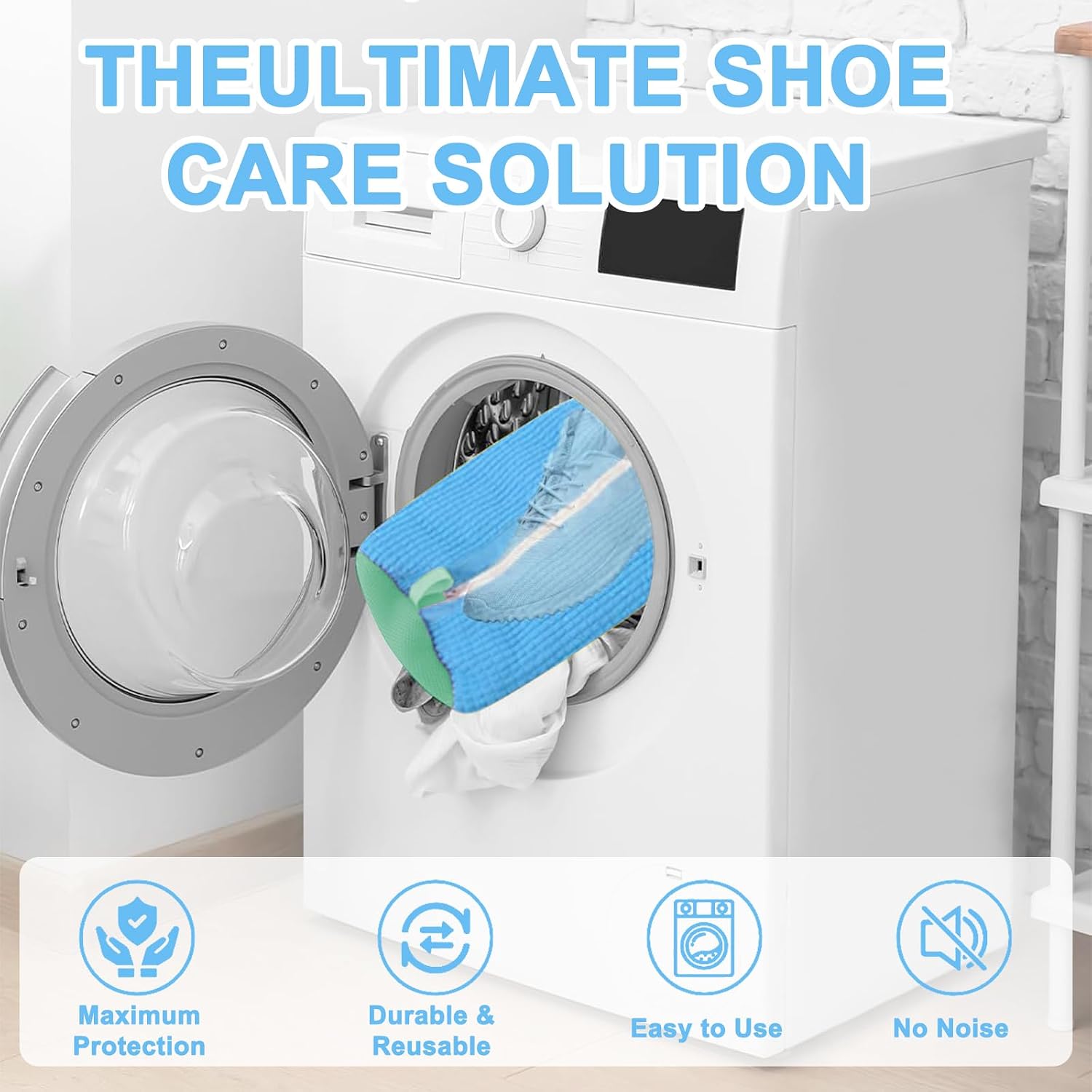 Detalle de Trainer Washing Machine Bag 360° wrap