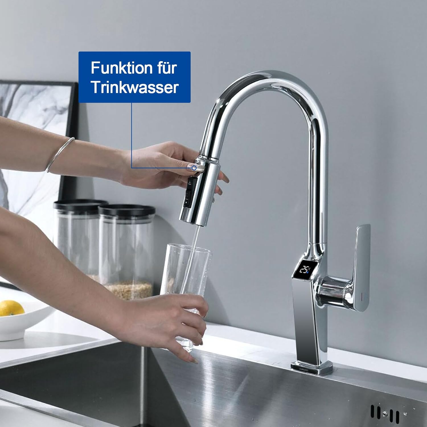 Detalle 2 de LakeBayMZC Rubinetto 3 vie 360° cromato