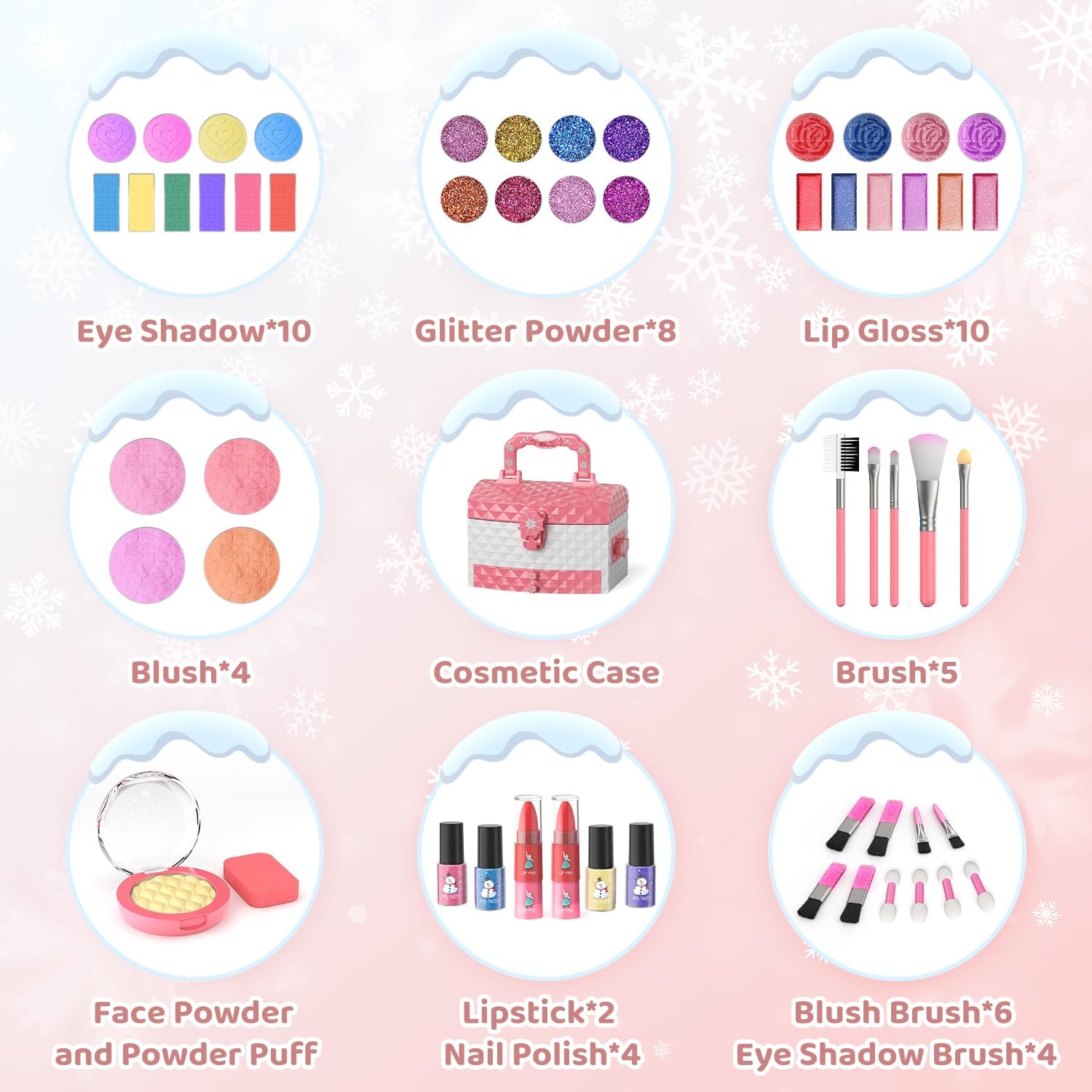 Thumbnail 1 de PERRYHOME Kids Makeup Set 56 pcs 💄