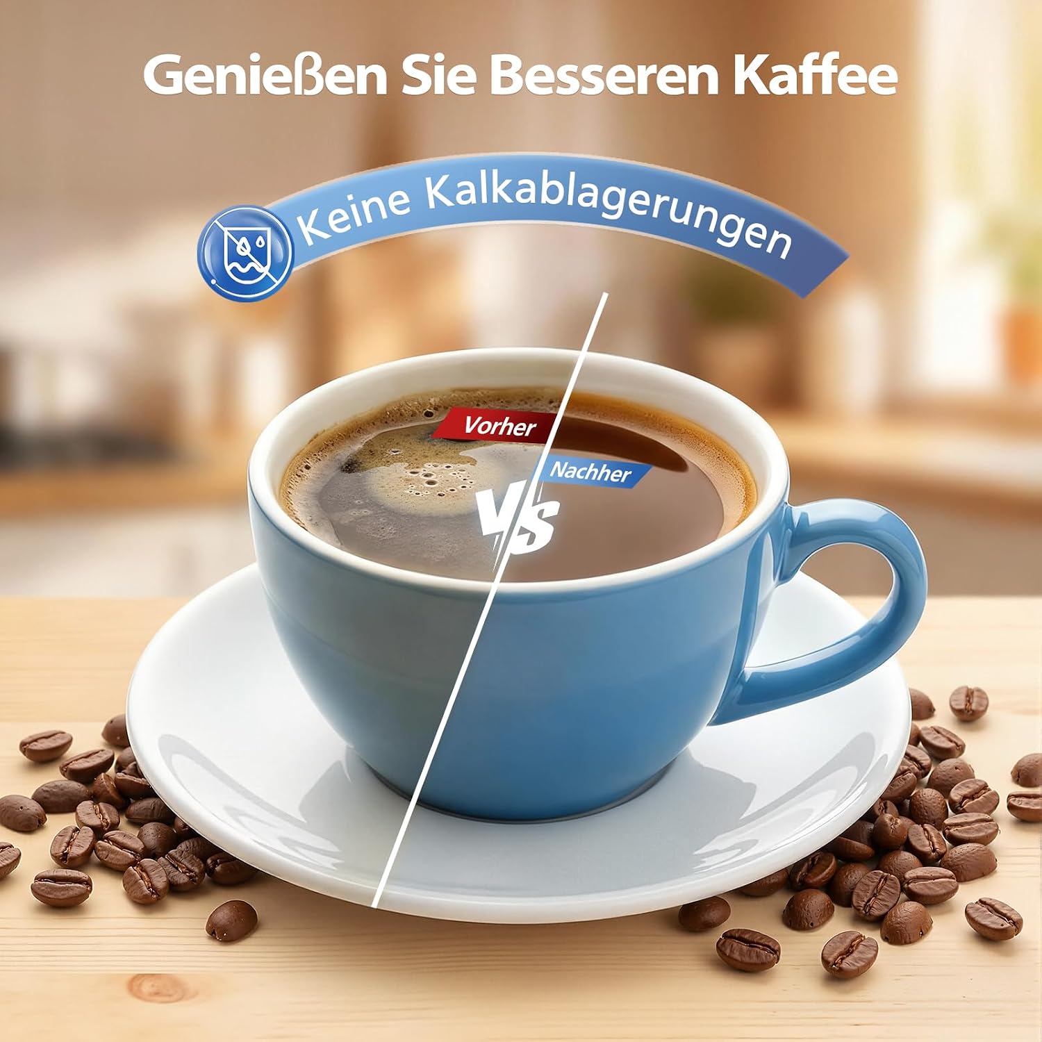 Detalle de 6er-Pack Wasserfilter DLSC002 – kompatibel mit Delonghi ECAM/ESAM/EPAM und weiteren Modellen