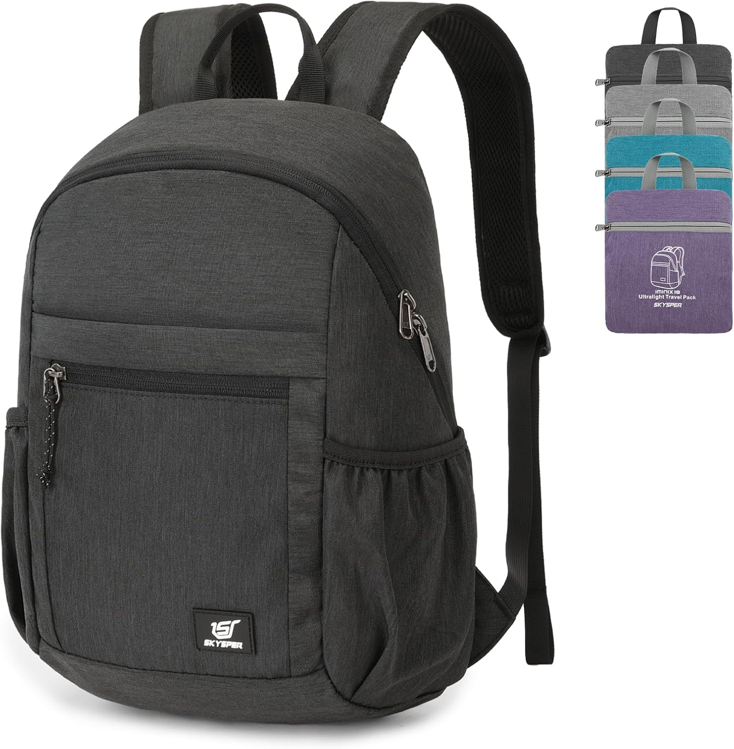 Thumbnail 6 de SKYSPER Small Anti-Theft Hiking Backpack 18L RFID Packable Daypack