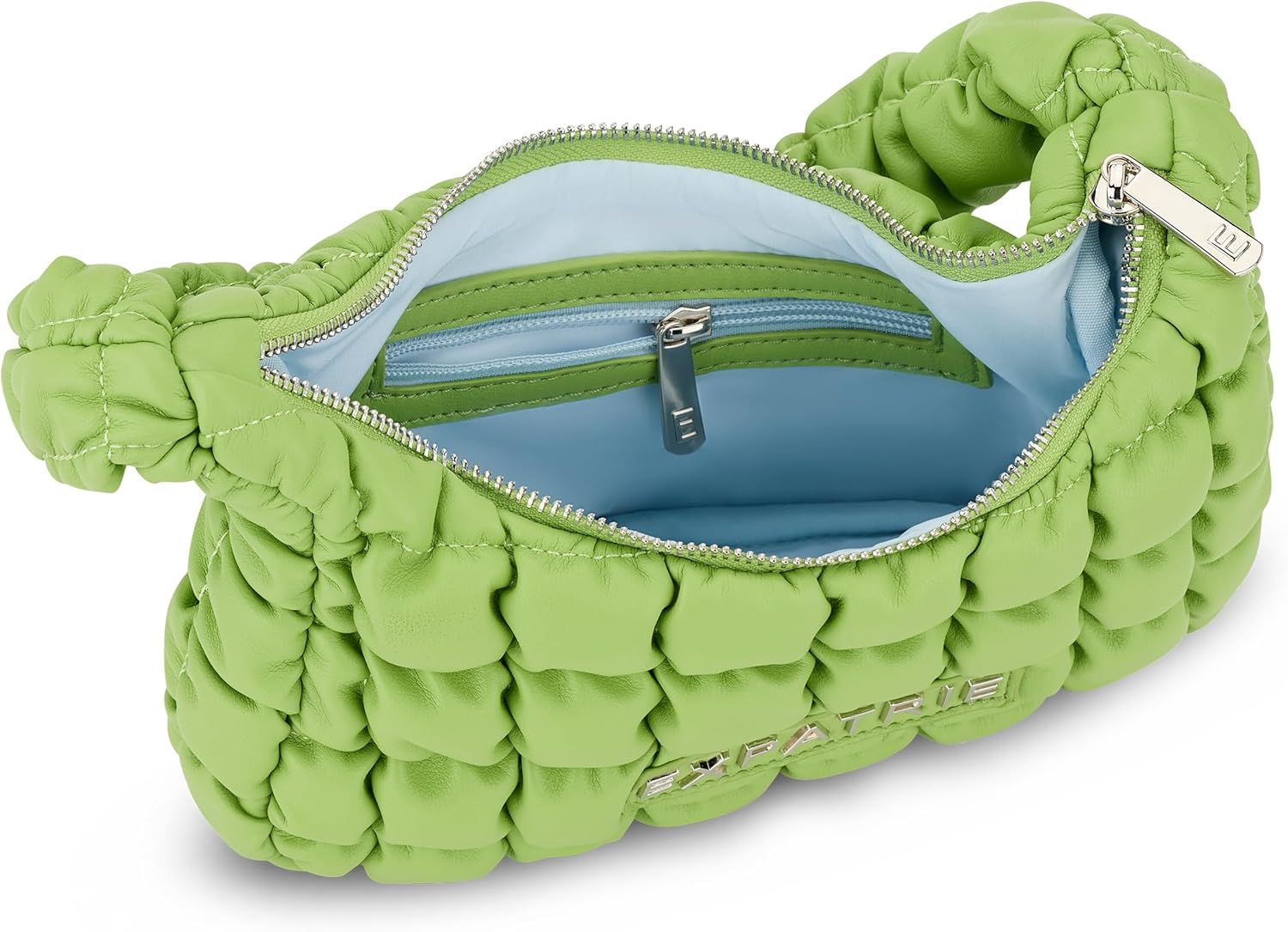 Thumbnail 5 de Expatrié Pippa Large Schultertasche Damen Grün – Everyday Puffer Bag im Y2K-Look