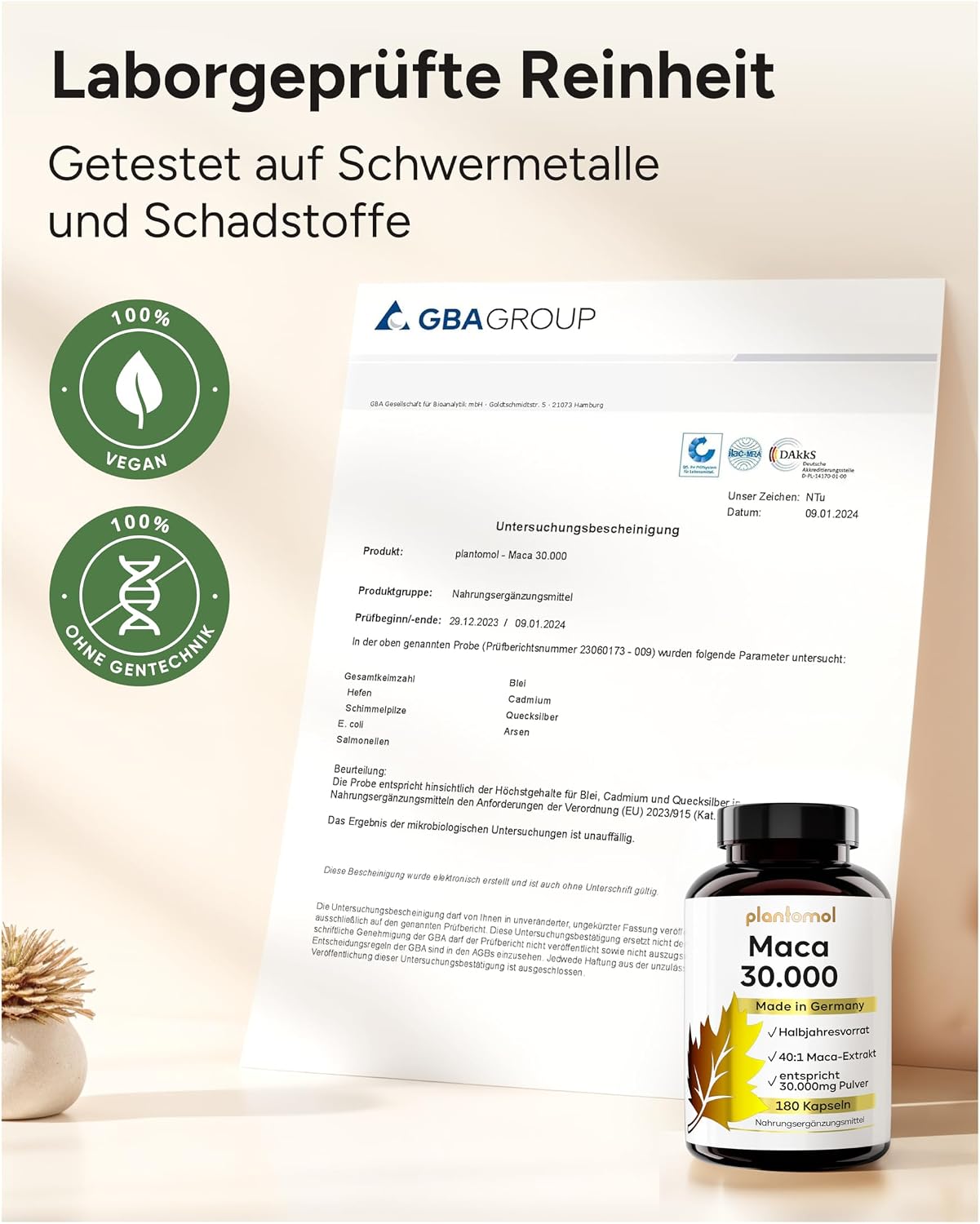 Thumbnail 3 de Maca Kapseln 30.000mg 180 Stück