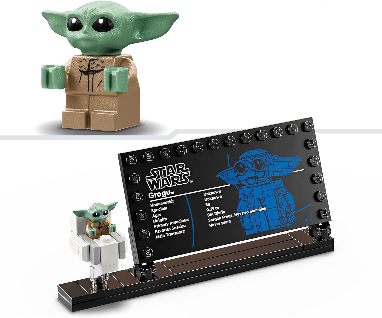 Thumbnail 5 de LEGO Star Wars 75403 Grogu con Aerocuna 1.048 piezas