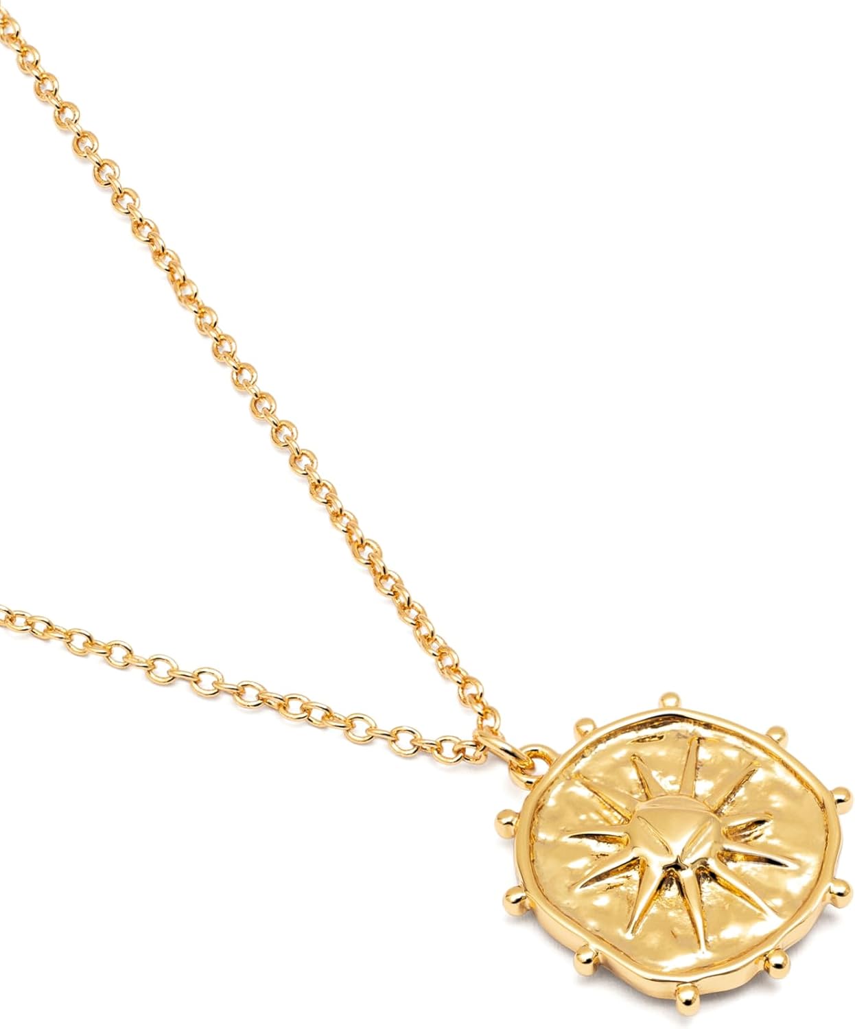 Detalle 1 de SINGULARU Collana Solstice Lavande in ottone con finitura oro 18 kt e rodio 💍