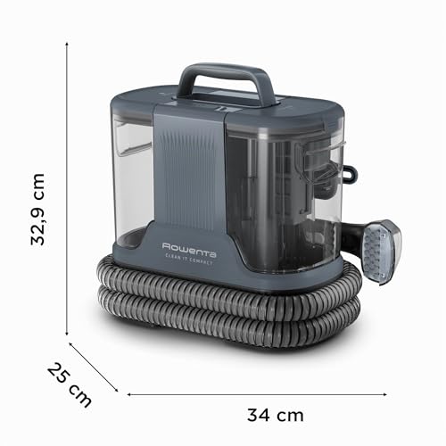 Thumbnail 8 de Rowenta Clean It IN3011: Smacchiatore Portatile Grigio, compatto e versatile per casa e auto